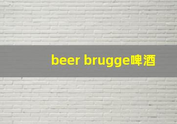 beer brugge啤酒